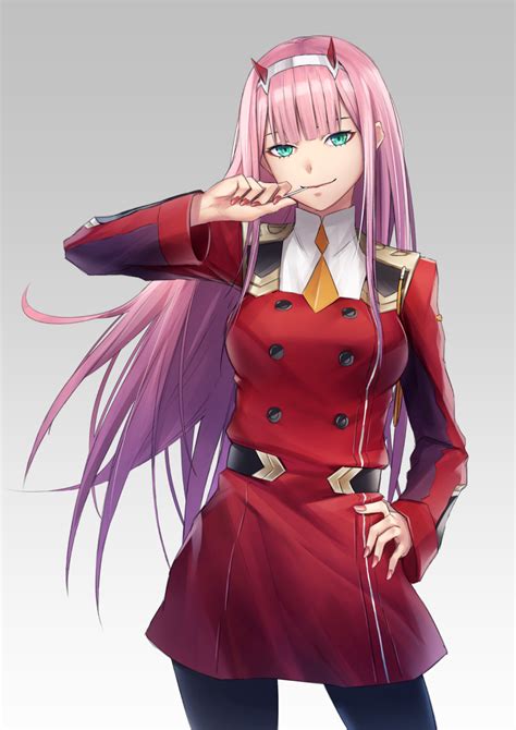 02 anime character|Zero Two (Darling in the FranXX) .